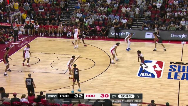 【2023年07月08日 开拓者vs火箭集锦】力量拉满！ 惠特莫尔反击一马当先送单臂劈扣