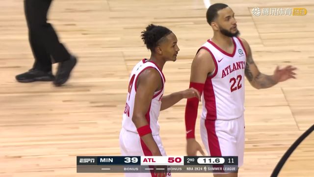 【2023年07月13日 森林狼vs老鹰集锦】NBA夏季联赛 森林狼vs老鹰全场回放