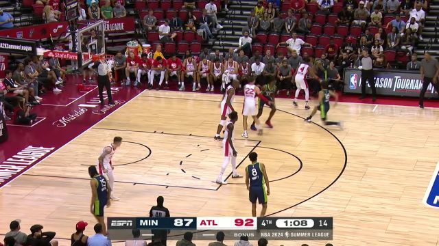 【2023年07月13日 森林狼vs老鹰集锦】威廉姆斯vs雷霆集锦 23分4助攻里突外投难阻失利