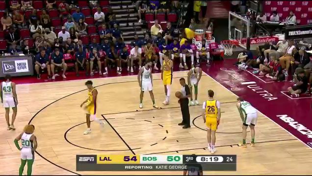 【2023年07月13日】湖人vs凯尔特人第3节英文原声回放