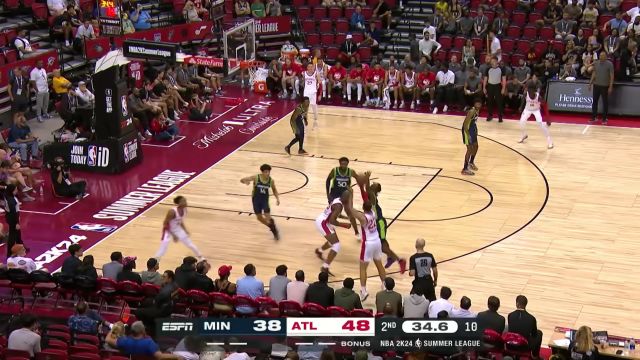 【2023年07月13日 森林狼vs老鹰集锦】马丁vs森林狼集锦 25+9关键时刻连投带罚助队取胜