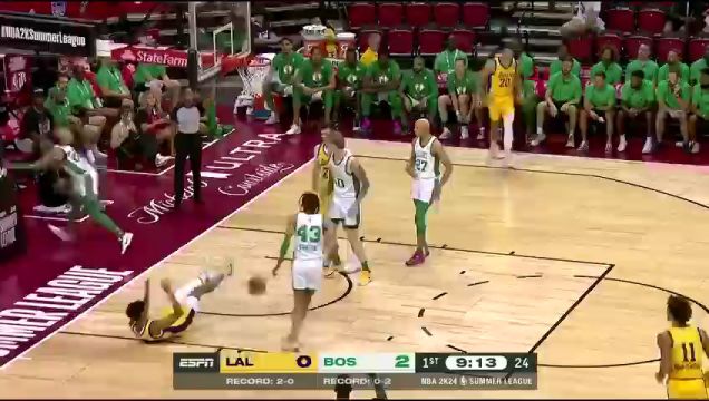 【2023年07月13日】湖人vs凯尔特人第1节英文原声回放