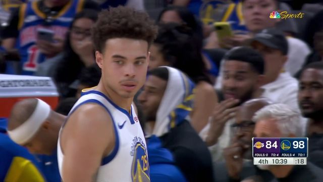 【2023年10月08日】洛杉矶湖人vs金州勇士第4节中文解说回放