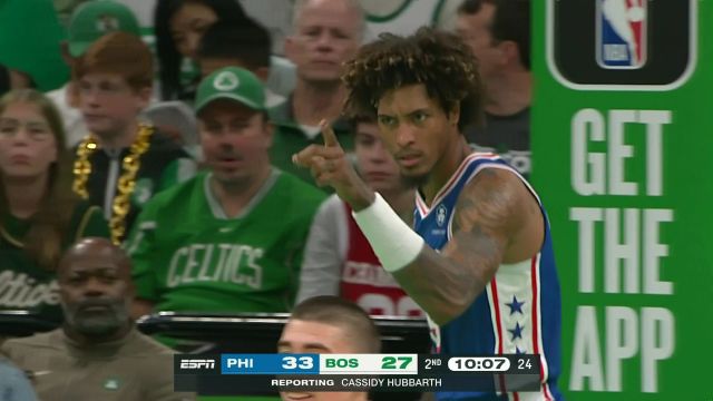 【2023年10月09日 76人vs凯尔特人集锦】小手一抖助攻到手！ 贝弗利杀进篮下妙传乌布雷轻取两分