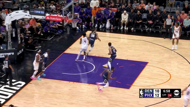 【2023年10月11日 掘金vs太阳集锦】绝妙配合行云流水 穆雷不看人妙传霍乐迪底角三分手起刀落