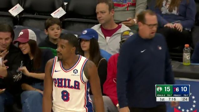 【2023年10月12日】凯尔特人vs76人第1节英文原声回放