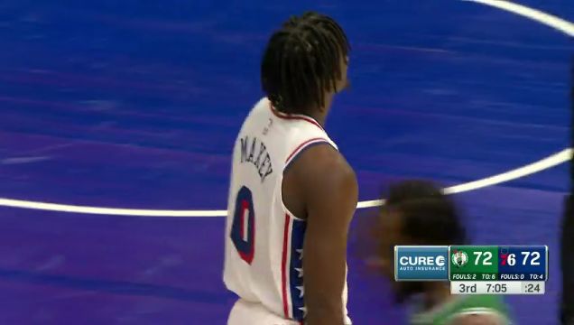 【2023年10月12日】凯尔特人vs76人第3节英文原声回放