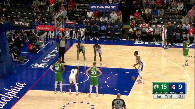 【2023年10月12日 凯尔特人vs76人集锦】逮着一只羊薅！怀特连续两次遮天大帽教育马克西