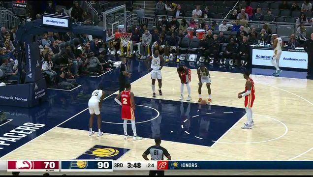 【2023年10月17日】NBA季前赛：老鹰vs步行者英文原声全场回放