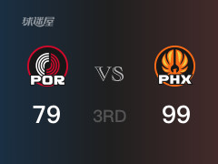 NBA季前赛：三节战罢，太阳以99- 79领先开拓者，杜兰特19分3篮板4助攻