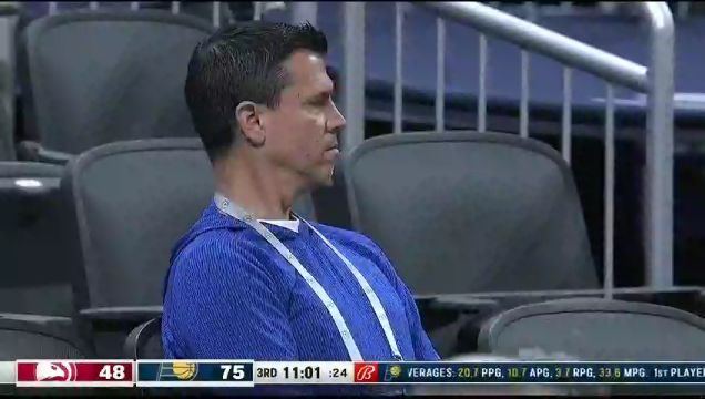 【2023年10月17日】NBA季前赛：老鹰vs步行者第三节中文解说回放