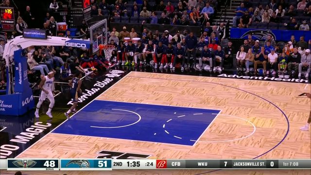 【2023年10月18日 鹈鹕vs魔术集锦】状元间的连线 富尔茨快手抢断助攻班凯罗跟进暴扣