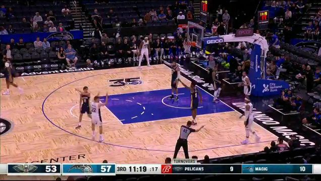 【2023年10月18日】鹈鹕vs魔术英文原声全场回放