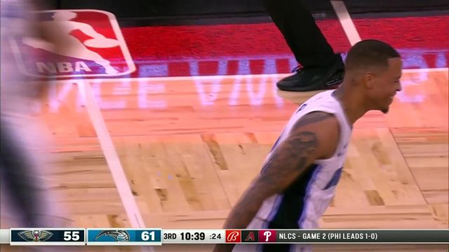 【2023年10月18日 鹈鹕vs魔术集锦】功力不减当年 富尔茨背后口袋妙传班凯罗得分