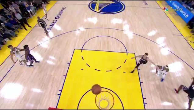 【2023年10月19日 国王vs勇士集锦】这就是超巨的实力！库里超远三分准绝杀帮助球队险胜国王