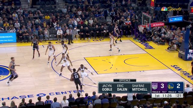 【2023年10月19日 国王vs勇士集锦】初生牛犊不怕虎！穆雷弧顶突破面对包夹一飞冲天隔扣汤普森