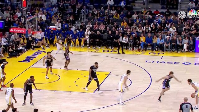 【2023年10月19日 国王vs勇士集锦】NBA：库里八记三分绝杀国王迎四连胜