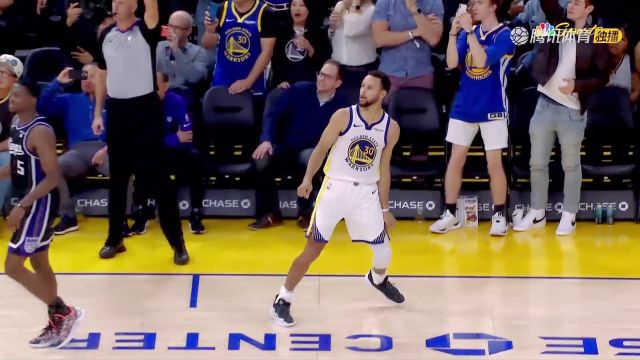 【2023年10月19日 国王vs勇士集锦】NBA：库里无视福克斯 后撤步超远三分绝杀！