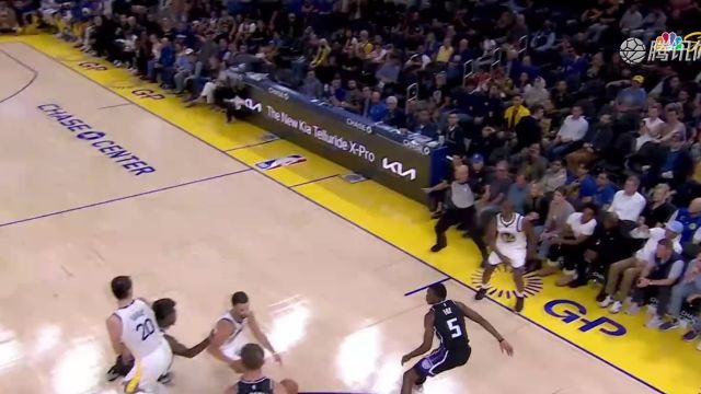 【2023年10月19日 国王vs勇士集锦】NBA：这都能进！库里无视多人防守打板三分