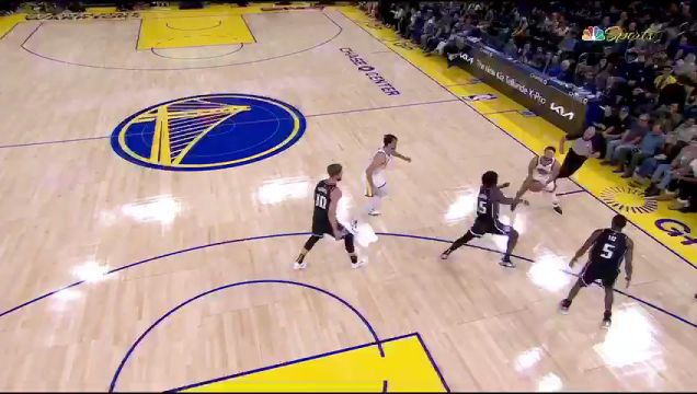 【2023年10月19日 国王vs勇士集锦】永远可以相信库里！库里关键时刻顶住压力打板三分稳稳命中为球队搏得生机