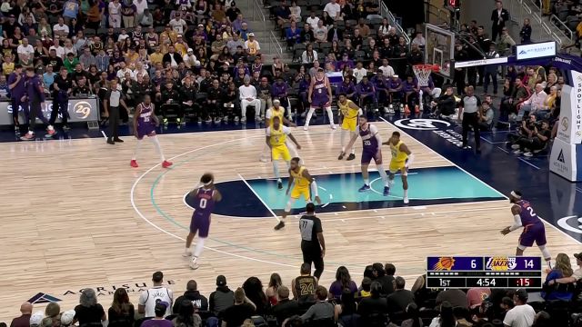 【2023年10月20日 太阳vs湖人集锦】杜兰特vs湖人集锦 砍下21分第二节火力全开无解杀器