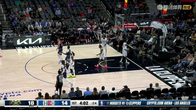 【2023年10月20日】2023/24赛季NBA季前赛：掘金 VS 快船 全场回放