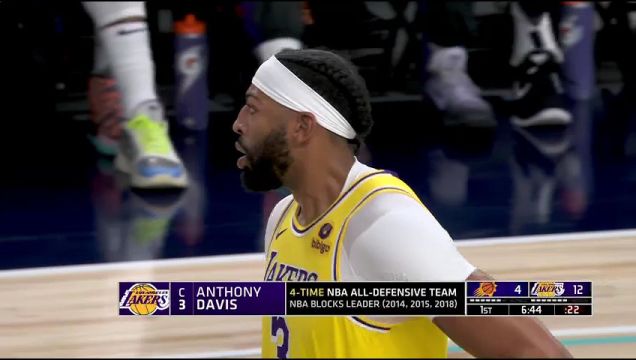 【2023年10月20日】太阳vs湖人第1节中文解说回放