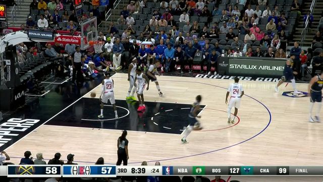 【2023年10月20日 掘金vs快船集锦】不防我我就能进！ 约老师三分出手手起刀落