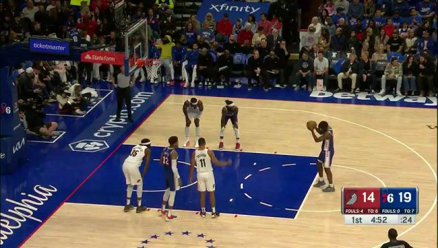 【2023年10月30日】开拓者vs76人第1节中文解说回放