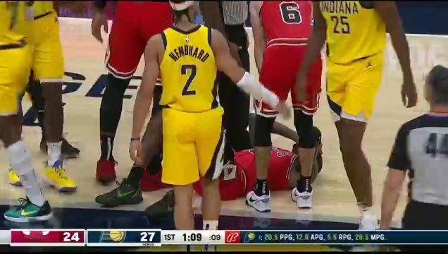 【2023年10月31日】公牛vs步行者英文原声全场回放