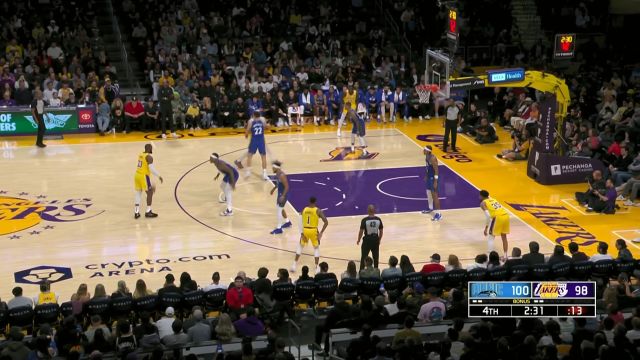 【2023年10月31日 魔术vs湖人集锦】詹姆斯命中关键三分 皓篮球：詹姆斯百步穿杨！ 老詹狠！