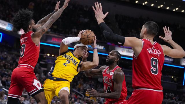 【2023年10月31日 公牛vs步行者集锦】公牛vs步行者精华回放 公牛三人得分20+公牛力克步行者