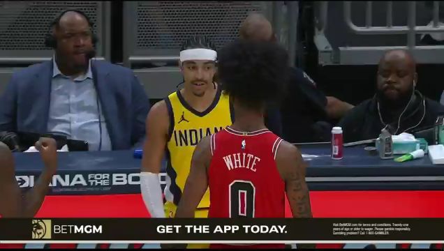 【2023年10月31日】公牛vs步行者第1节英文原声回放