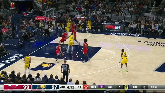 【2023年10月31日 公牛vs步行者集锦】战况焦灼！布朗里突外投连砍5分反超比分