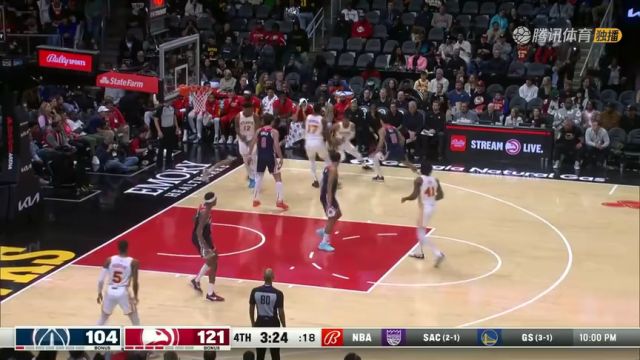 【2023年11月02日 奇才vs老鹰集锦】开始疯狂追分！阿弗迪亚抢断成功约翰尼-戴维斯一条龙上篮命中2分