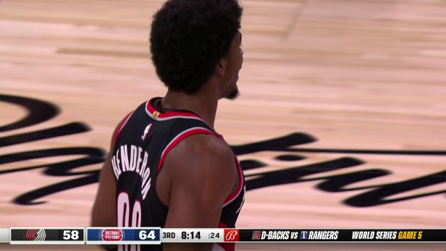 【2023年11月02日 开拓者vs活塞集锦】三分投不进还有我 汤普森干拔折叠双手暴扣尽显身体天赋