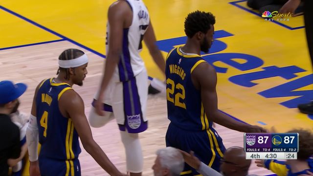 【2023年11月02日】NBA常规赛：国王vs勇士第4节中文解说回放