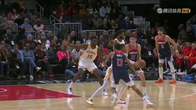 【2023年11月02日 奇才vs老鹰集锦】眼里只有篮筐！穆雷快攻篮下直捣黄龙单手劈扣点燃全场