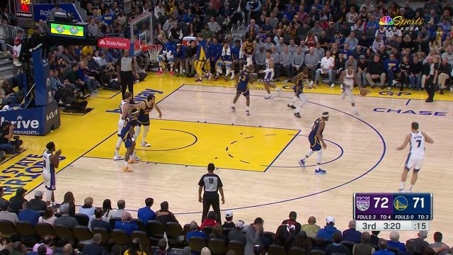 【2023年11月02日】NBA常规赛：国王vs勇士第3节中文解说回放