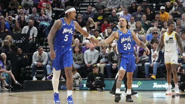 【2023年11月03日 魔术vs爵士集锦】魔术115-113爵士 班凯罗30+9贡献准绝杀魔术险胜爵士