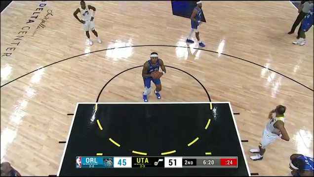 【2023年11月03日】魔术vs爵士第2节英文原声回放