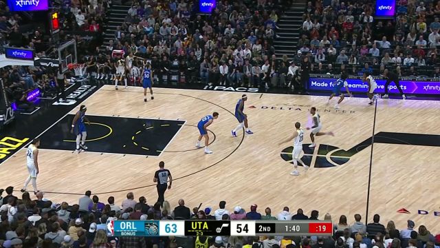 【2023年11月03日 魔术vs爵士集锦】精妙空中作业！塞克斯顿突破分球妙传凯斯勒心领神会空接暴扣