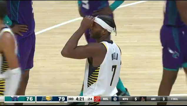 【2023年11月05日】黄蜂vs步行者第3节英文原声回放