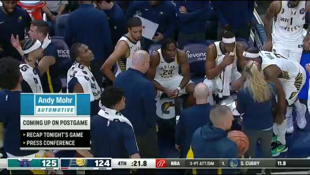 【2023年11月05日】黄蜂vs步行者第4节英文原声回放