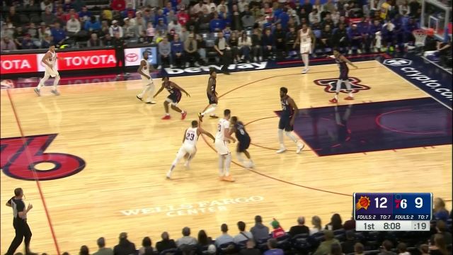 【2023年11月05日 太阳vs76人集锦】在防守悍将面前一切都白扯 梅尔顿贴身防守大帽戈登