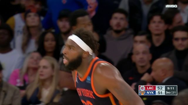 【2023年11月07日 快船vs尼克斯集锦】祖巴茨浪费哈登妙传 徐静雨怒喷：你的意识呢！倒是跳起来啊