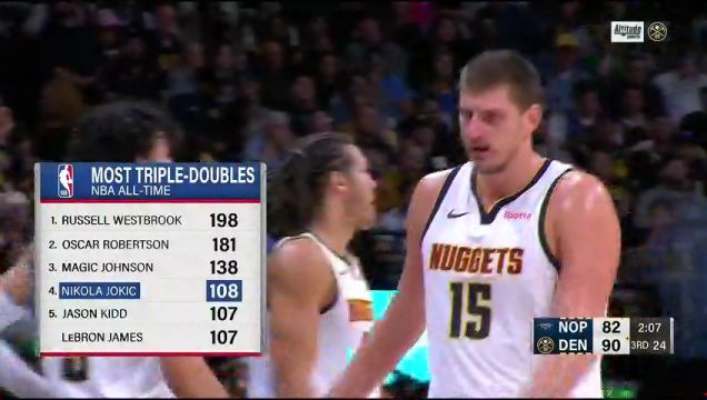 【2023年11月07日】NBA常规赛：鹈鹕vs掘金第3节中文解说回放