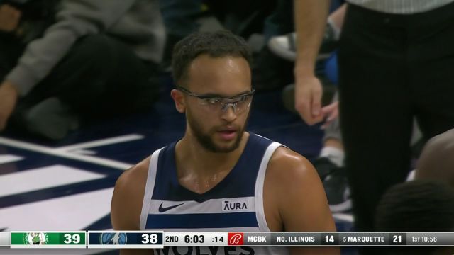 【2023年11月07日 凯尔特人vs森林狼集锦】身体优势尽显！李凯尔身后大帽制裁布朗