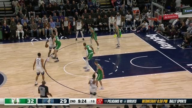 【2023年11月07日 凯尔特人vs森林狼集锦】趁你虚要你命！塔图姆抢断康利一条龙暴扣