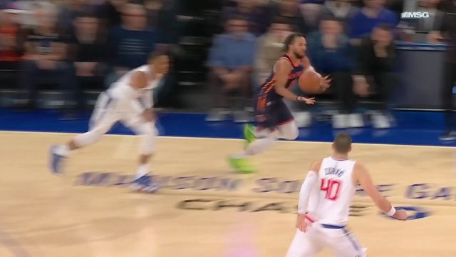 【2023年11月07日 快船vs尼克斯集锦】布伦森击地妙传贯穿防线 哈特快攻接球上篮一气呵成